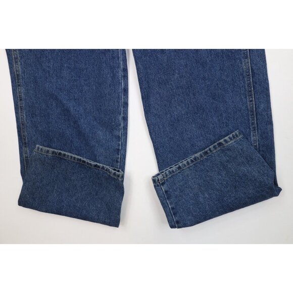 Deadstock Vtg 90s Marithe Francois Girbaud Mens 32x35 Loose Fit Wide Leg Jeans - Picture 5 of 16